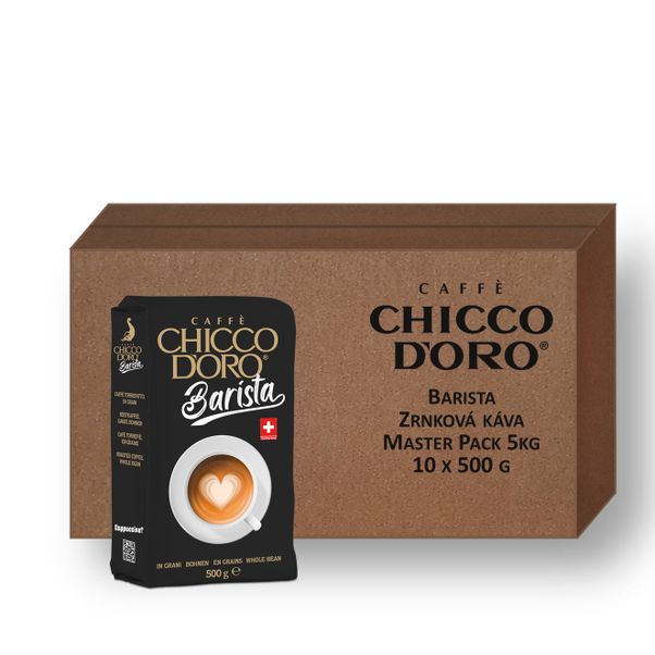 Chicco d'Oro Barista 10x500g, zrnková káva